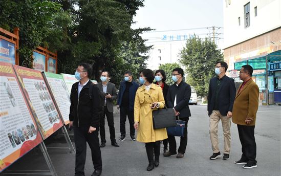 自治区党委教育工委调研组莅临我校开展学校领导体制和党建工作专项调研