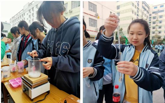 趣味为先，实践为本——南宁市东盟黄冈中学第四届科技节活动