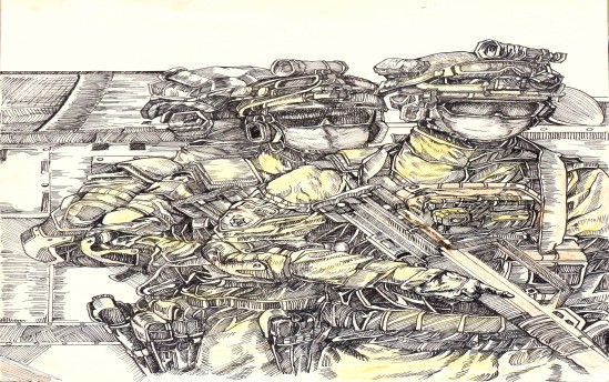 雷晓颖2322班：绘画作品