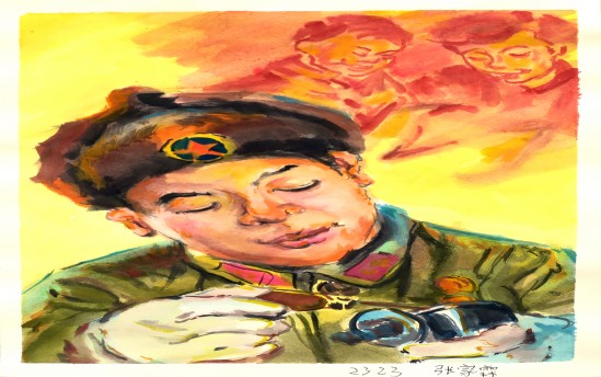 张家霖2323班：绘画作品