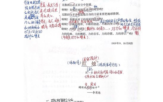 魏芾漪2514班：诗歌鉴赏作品