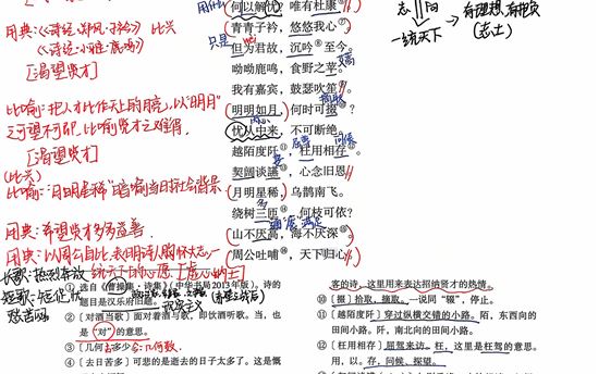 陈佳慧2503班：诗歌鉴赏作品