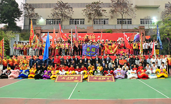 龙狮狂飙+少年热血+薪火赓续！南宁市宏德高级中学这场非遗盛宴燃炸全场！